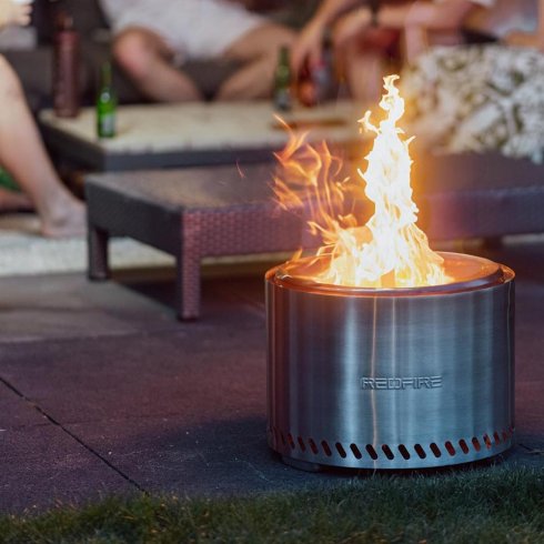 Volcano eldstad Extra Large Rostfri RedFire