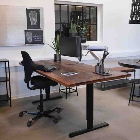 Stor Bordsskiva i återvunnet trä 200 x 100 cm