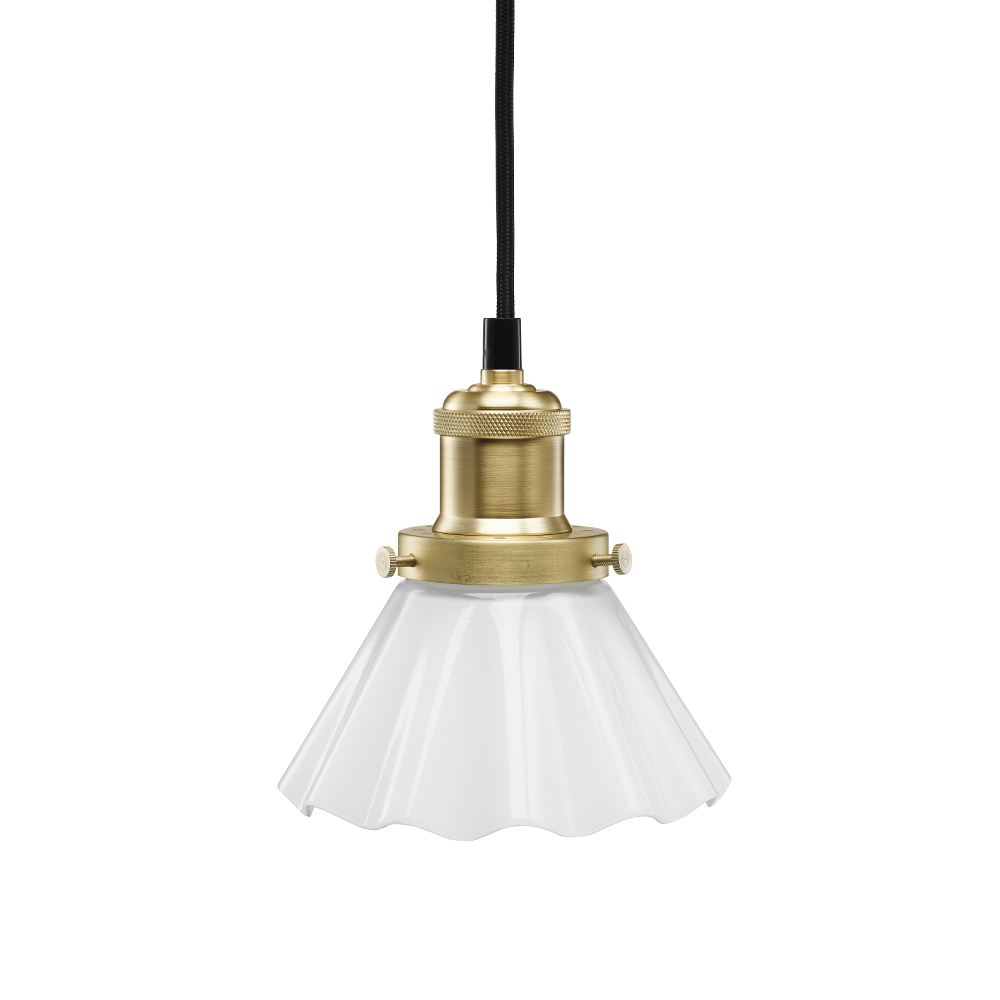 August fönsterlampa Opal veckad 15 cm - Pr Home | Belysning - Taklampor | Pryloteket