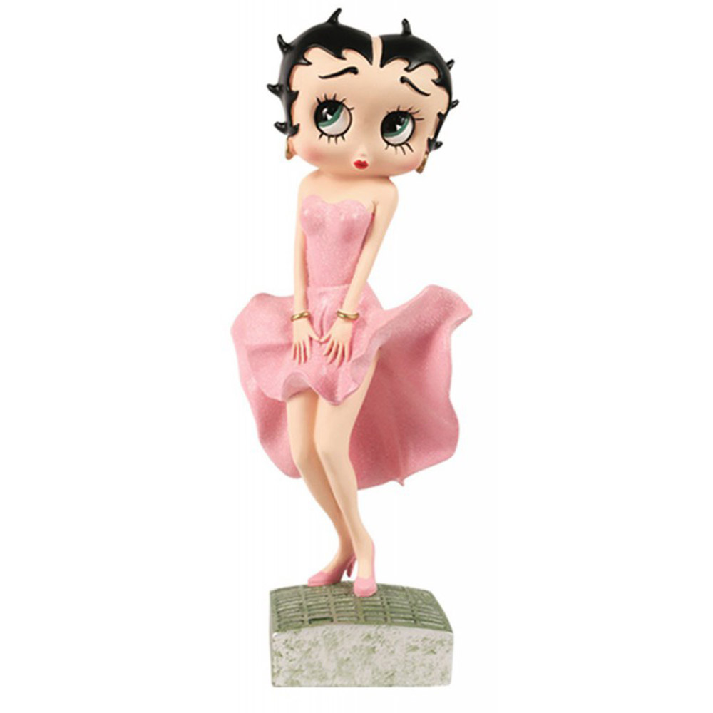 Läs mer om Betty Boop Samlarobjekt Pose Pink Glitter 30 cm