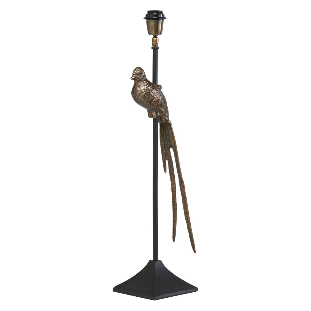 Birdie lampfot Svart / mässing 70 cm - Pr Home