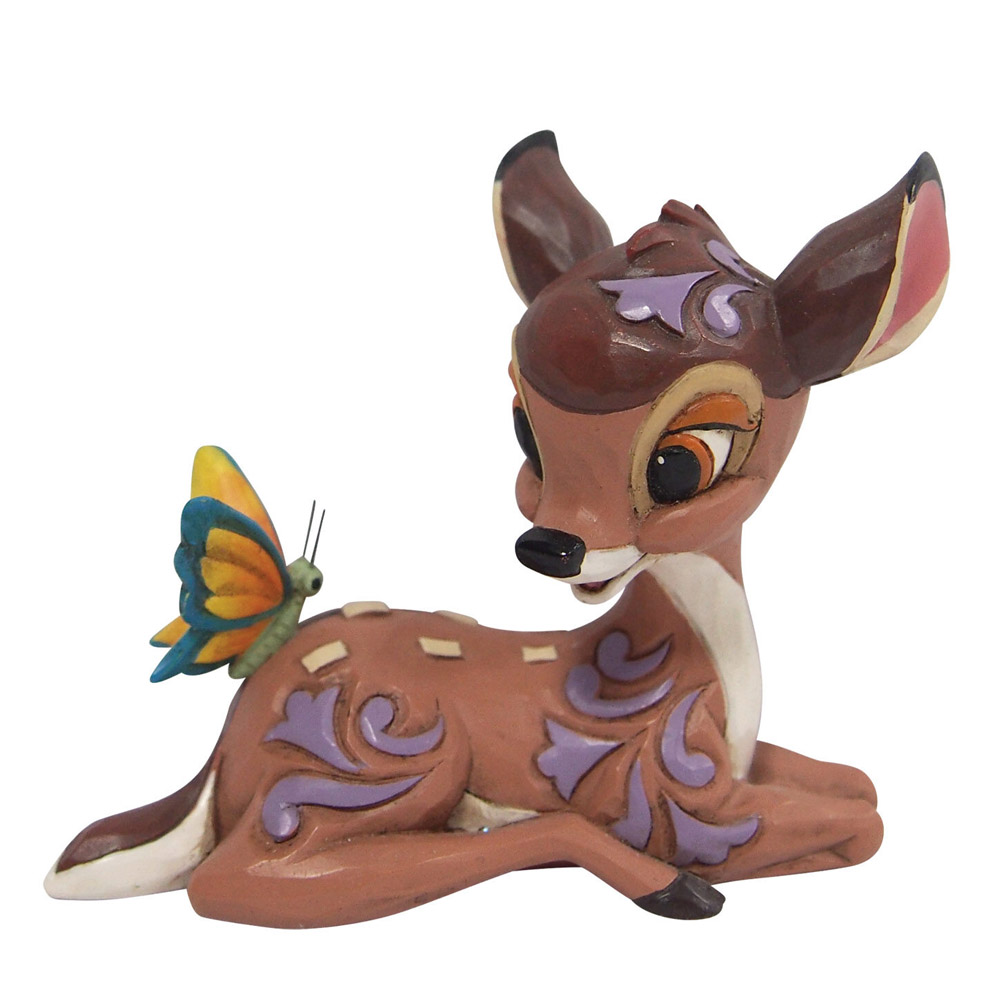 Disney Figur Bambi & fjäril