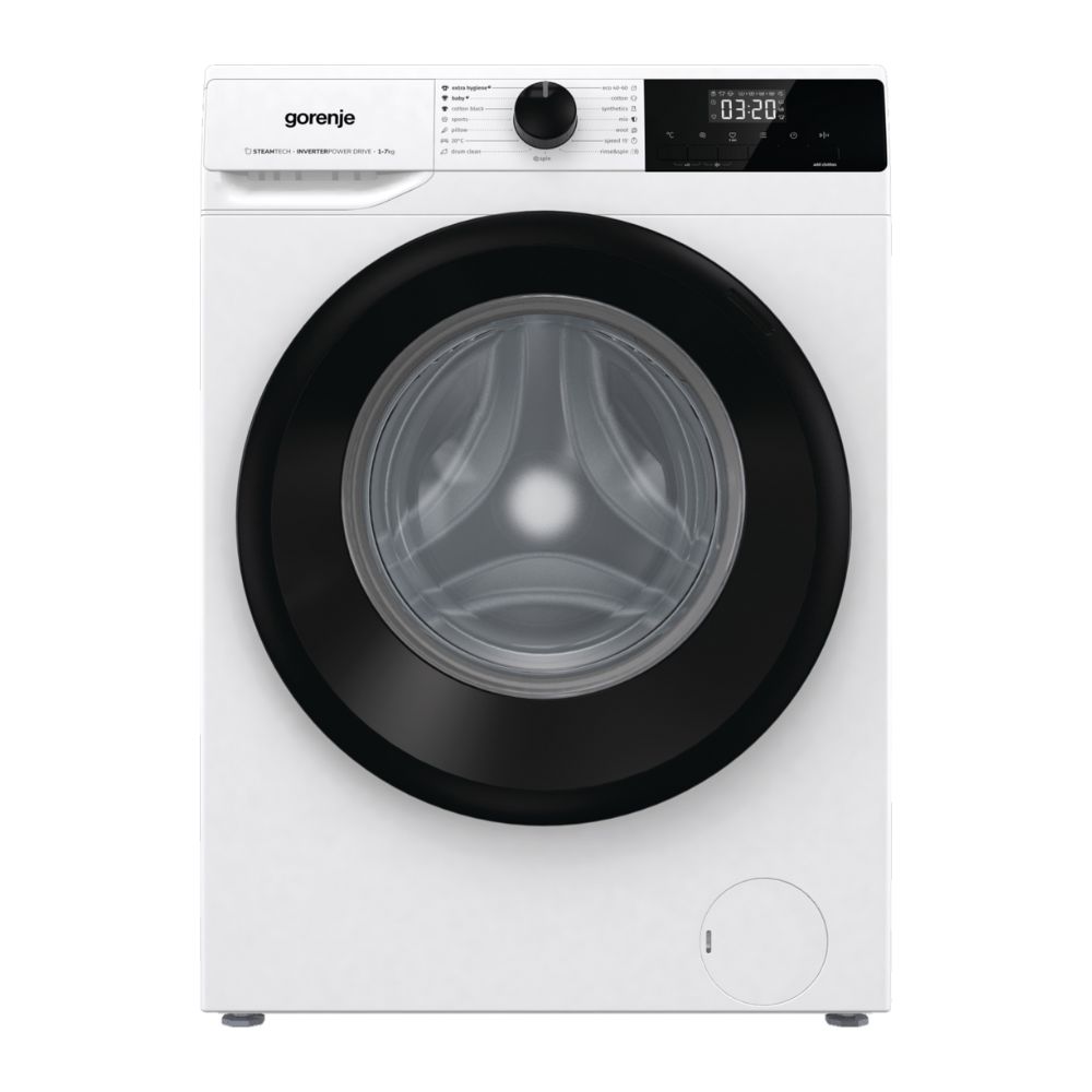 Gorenje tvättmaskin WNHEI74SAS Vit - Gorenje