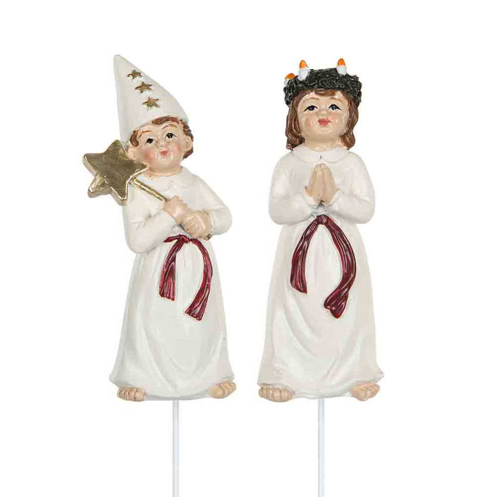 Luciatåg 2 set 6,5 cm