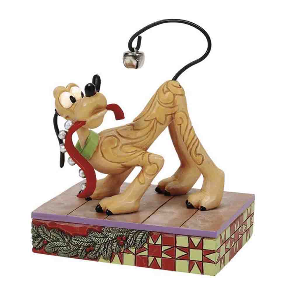 Disney Figur Pluto med Bjällra | Varumärken - Disney Traditions | Pryloteket