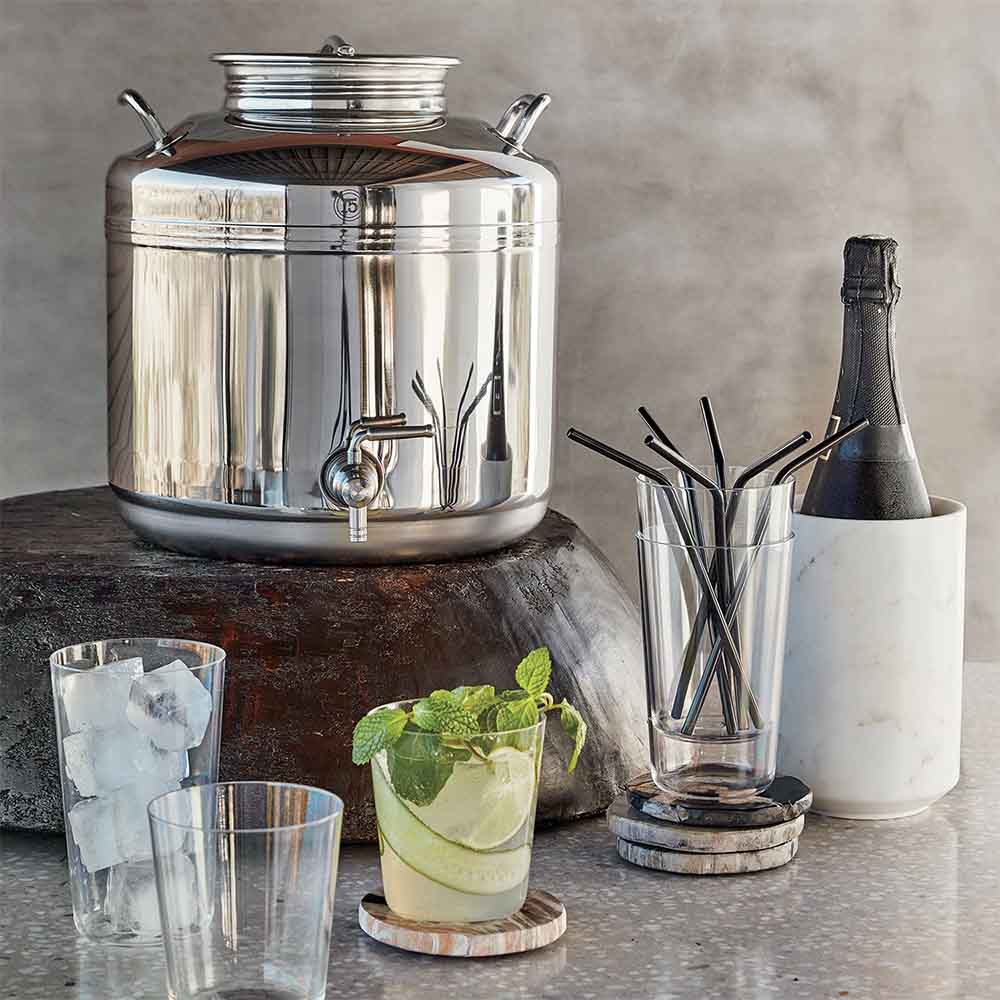 Vattentank 15 liter rostfri sansone